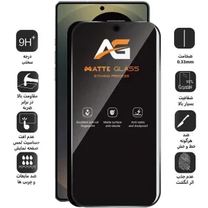 محافظ صفحه نمایش مات اپیکوی مدل AG Matte Etching مناسب برای گوشی موبایل سامسونگ Galaxy S25 Ultra