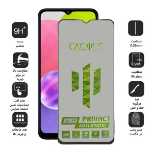 محافظ صفحه نمایش حریم شخصی اپیکوی مدل Cactus-ESD-Privacy مناسب برای گوشی موبایل سامسونگ Galaxy A03 4G / A03s / Core / A02 / A02s
