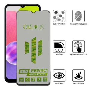 محافظ صفحه نمایش حریم شخصی اپیکوی مدل Cactus-ESD-Privacy مناسب برای گوشی موبایل سامسونگ Galaxy A03 4G / A03s / Core / A02 / A02s