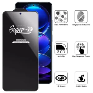 محافظ صفحه نمایش اپیکوی مدل Super 5D مناسب برای گوشی موبایل شیائومی Redmi Note 12 5G