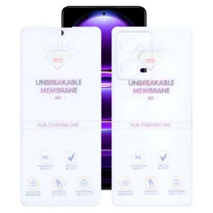 محافظ صفحه نمایش مات اپیکوی مدل Hydrogel-Matte مناسب برای گوشی موبایل شیائومی Redmi Note 12 Pro 5G به همراه محافظ پشت گوشی