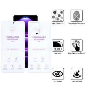 محافظ صفحه نمایش مات اپیکوی مدل Hydrogel-Matte مناسب برای گوشی موبایل شیائومی Redmi Note 12 Pro 5G به همراه محافظ پشت گوشی