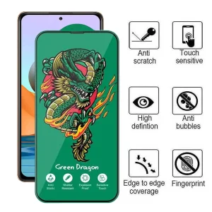 محافظ صفحه نمایش اپیکوی مدل Green Dragon ExplosionProof مناسب برای گوشی موبایل شیائومی Redmi Note 10 Pro Max / Note 10 Pro 4G(Internationa) / Note 10 Lite / Note 10 Pro 4G (India)