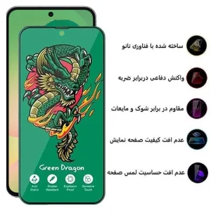 محافظ صفحه نمایش اپیکوی مدل Green Dragon Ex Proof مناسب برای گوشی موبایل شیائومی Xiaomi 17 Pro Max/15T Pro/15T