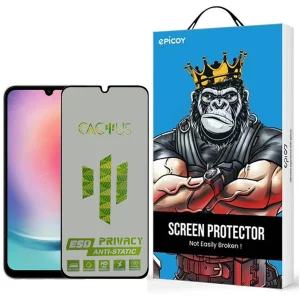 محافظ صفحه نمایش اپیکوی مدل Cactus-ESD-Privacy مناسب برای گوشی موبایل سامسونگ Galaxy A25 5G / A24 4G / A15 4G/5G