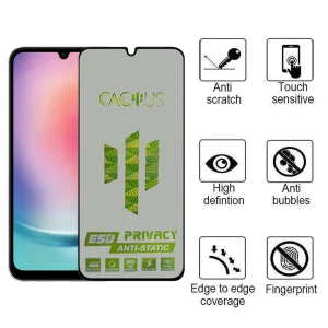 محافظ صفحه نمایش اپیکوی مدل Cactus-ESD-Privacy مناسب برای گوشی موبایل سامسونگ Galaxy A25 5G / A24 4G / A15 4G/5G
