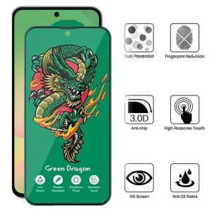 محافظ صفحه نمایش اپیکوی مدل Green Dragon ExplosionProof مناسب برای گوشی موبایل سامسونگ Galaxy A56/A36/S24 FE