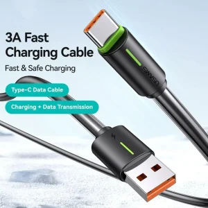 کابل USB به USB-C یوسمز مدل SJ732 طول 1متر
