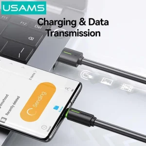کابل USB به USB-C یوسمز مدل SJ732 طول 1متر