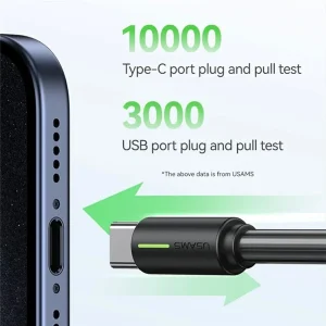 کابل USB به USB-C یوسمز مدل SJ732 طول 1متر