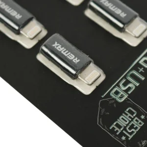 مبدل microUSB به لایتنینگ ریمکس مدل 1013277 بسته 10 عددی