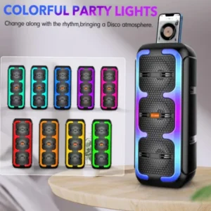 اسپیکر بلوتوثی قابل حمل پرودا مدل bom box 800
