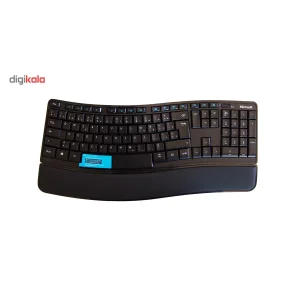 کیبورد بی‌سیم مایکروسافت مدل Desktop Sculpt