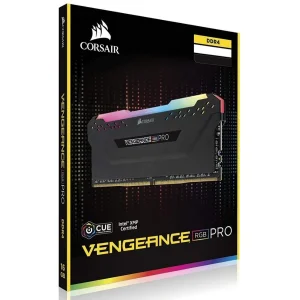 رم دسکتاپ کورسیر مدل VENGEANCE RGB PRO DDR4 دوکاناله 32 گیگابایت 3200 مگاهرتز تایمینگ CL16 ولتاژ 1.35 ولت با نورپردازی RGB