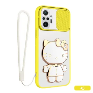 کاور اسپارتان مدل Camshield Kitty مناسب برای گوشی موبایل شیائومی Redmi Note 10 Pro / Note 10 Pro Maxبه همراه بند نگهدارنده