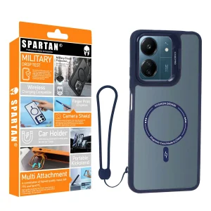 کاور اسپارتان مدل Case Pro Magnetic Apple Strap مناسب برای گوشی موبایل شیائومی Redmi 13C / Poco C65 به همراه بند