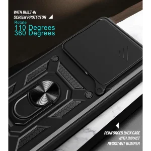 کاور اسپارتان مدل Defender Armor Strap مناسب برای گوشی موبایل شیائومی Poco F6 5G / Redmi Turbo 3 همراه با بند