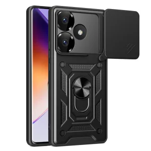 کاور اسپارتان مدل Defender Armor Strap مناسب برای گوشی موبایل شیائومی Poco F6 5G / Redmi Turbo 3 همراه با بند