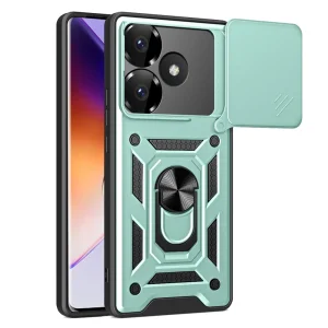 کاور اسپارتان مدل Defender Armor Strap مناسب برای گوشی موبایل شیائومی Poco F6 5G / Redmi Turbo 3 همراه با بند