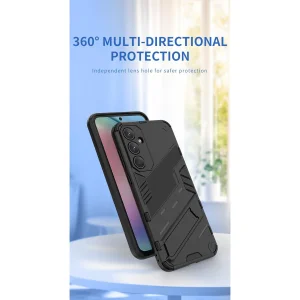 کاور اسپارتان مدل Bibercas Strap مناسب برای گوشی موبایل سامسونگ Galaxy A56 به همراه بندآویز