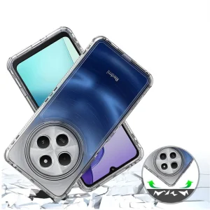 کاور اسپارتان مدل Airbag Space Strap مناسب برای گوشی موبایل شیائومی Redmi 14C به همراه آویز