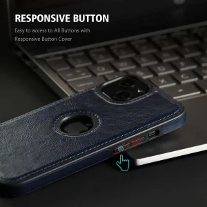 کاور اپیکوی مدل Luxury-Leather مناسب برای گوشی موبایل اپل Iphone 14 Plus