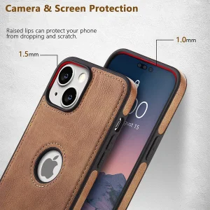 کاور اپیکوی مدل Luxury-Leather مناسب برای گوشی موبایل اپل Iphone 14 Plus