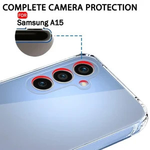 کاور اپیکوی مدل Transparent Clear مناسب برای گوشی موبایل سامسونگ Galaxy A15 5G/4G