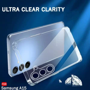 کاور اپیکوی مدل Transparent Clear مناسب برای گوشی موبایل سامسونگ Galaxy A15 5G/4G