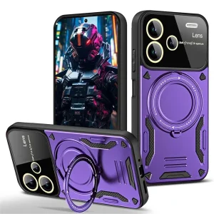 کاور گاردتک مدل Hybrid Armor مناسب برای گوشی موبایل شیائومی Redmi Note 13 Pro Plus همراه با بند