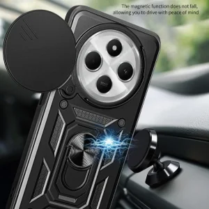 کاور اسپارتان مدل Defender Armor Apple Strap مناسب برای گوشی موبایل شیائومی Redmi 14C / Poco C75 به همراه بندآویز