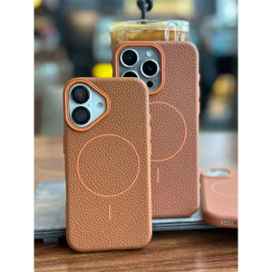 کاور اپیکوی مدل Leather Magnetic مناسب برای گوشی موبایل اپل iPhone 16 Pro Max