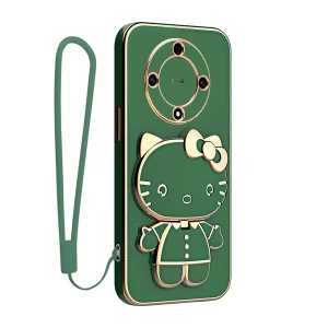 کاور اسپارتان مدل Kitty Strap مناسب برای گوشی موبایل آنر X9A به همراه بند