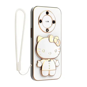 کاور اسپارتان مدل Kitty Strap مناسب برای گوشی موبایل آنر X9A به همراه بند