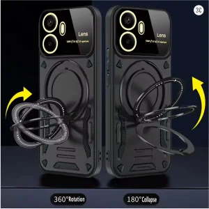 کاور اسپارتان مدل Hybrid Strap مناسب برای گوشی موبایل شیائومی Poco F7 به همراه بند آویز