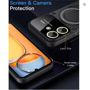 کاور اسپارتان مدل Hybrid Strap مناسب برای گوشی موبایل شیائومی Poco F7 به همراه بند آویز