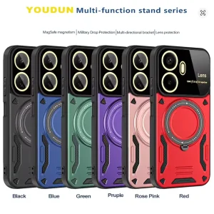 کاور اسپارتان مدل Hybrid Strap مناسب برای گوشی موبایل شیائومی Poco F7 به همراه بند آویز