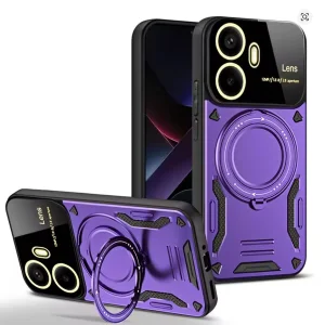 کاور اسپارتان مدل Hybrid Strap مناسب برای گوشی موبایل شیائومی Poco F7 به همراه بند آویز