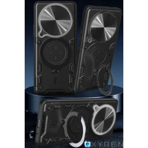 کاور اسپارتان مدل Magnet Ring Strap مناسب برای گوشی موبایل آنر Magic 6 Pro به همراه بند آویز
