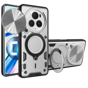 کاور اسپارتان مدل Magnet Ring Strap مناسب برای گوشی موبایل آنر Magic 6 Pro به همراه بند آویز