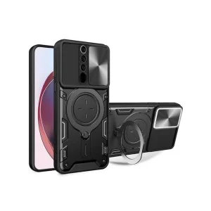 کاور اسپارتان مدل Magnet Ring Apple Strap مناسب برای گوشی موبایل شیائومی Redmi 9 / Redmi 9 Prime به همراه بند آویز