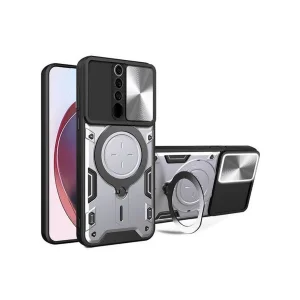 کاور اسپارتان مدل Magnet Ring Apple Strap مناسب برای گوشی موبایل شیائومی Redmi 9 / Redmi 9 Prime به همراه بند آویز