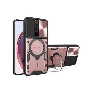 کاور اسپارتان مدل Magnet Ring Apple Strap مناسب برای گوشی موبایل شیائومی Redmi 9 / Redmi 9 Prime به همراه بند آویز