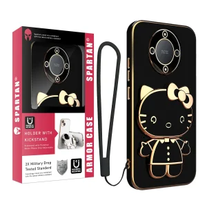کاور اسپارتان مدل Kitty Strap مناسب برای گوشی موبایل هوآوی Magic 5 Lite به همراه بندآویز
