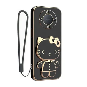 کاور اسپارتان مدل Kitty Strap مناسب برای گوشی موبایل هوآوی Magic 5 Lite به همراه بندآویز