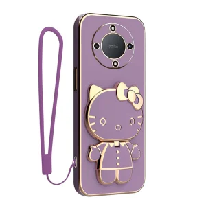 کاور اسپارتان مدل Kitty Strap مناسب برای گوشی موبایل هوآوی Magic 5 Lite به همراه بندآویز