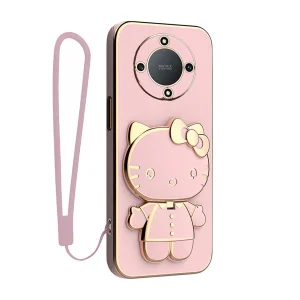 کاور اسپارتان مدل Kitty Strap مناسب برای گوشی موبایل هوآوی Magic 5 Lite به همراه بندآویز