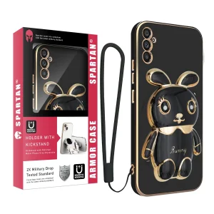 کاور اسپارتان مدل Bunny Strap مناسب برای گوشی موبایل سامسونگ Galaxy M54 به همراه بند