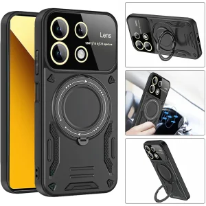 کاور اسپارتان مدل Hybrid Armor Strap مناسب برای گوشی موبایل شیائومی Redmi Note 13 4G به همراه بند