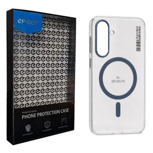 کاور اپیکوی مدل Syndee Transparent Magsafe مناسب برای گوشی موبایل سامسونگ Galaxy S25 FE